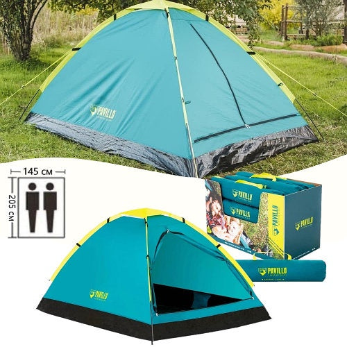 Bestway Camping Tent Pavillo 2 Persons 205 x 145 x 100 cm  - No:68084
