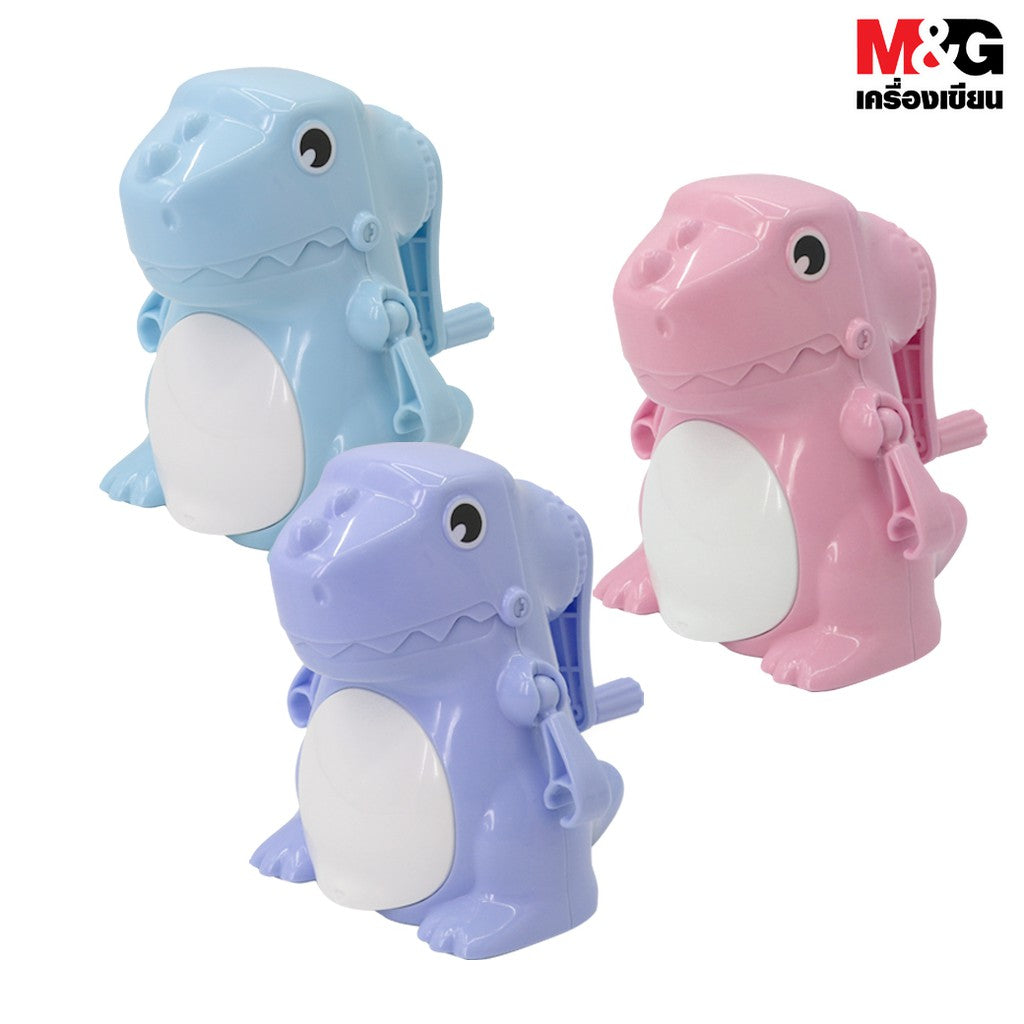 مبراة أقلام رصاص يدوية من إم آند جي بتصميم ديناصور - رقم: APS906B4