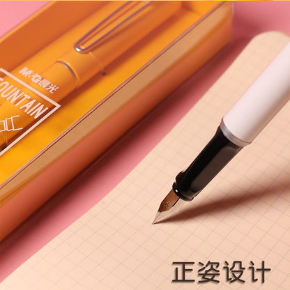 Chenguang Metal Fountain Pen Students Calligraphy EF 0.38 - 1pcs -No:AFPV9701