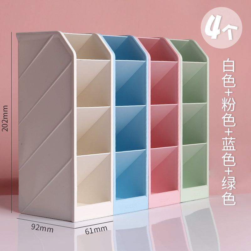 M&G Semi-Transparent Oblique Pen Holder - No.ABT98476 (SKU: 6941255146461)