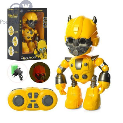 Legado Plastic Robot Bumble Bee Dancing & Shaking Cabe Robot 2.4Ghz 30x20x15cm