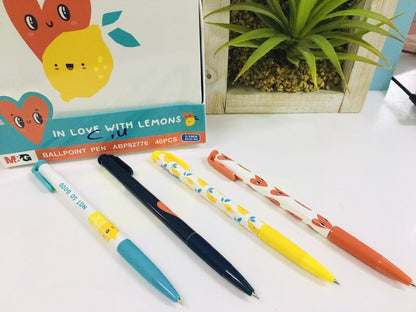 M&G Colored Ball Pen - No:ABP82776 - 0.5mm