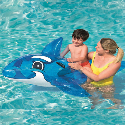 Bestway Transparent Shark Rider 1.57m x 94cm No: 41037
