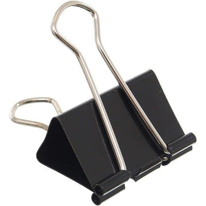 M&G Chenguang Binder Clips – Strong Clamping Force, Assorted Sizes for Office, School & Home Organization - 1pack