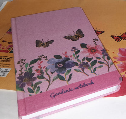 Yassin Cloth hard cover lined Notebook 96 Sheets - Assorted Shape - No:1270