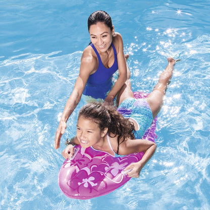 Bestway pool/beach float Blue,Pink Floating mattress Pattern Vinyl - No:42046