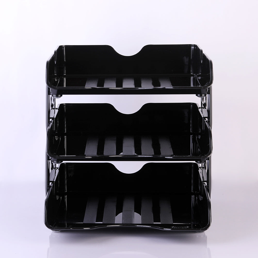 MAS Document trays 3 layer file basket file tray documents - No:823