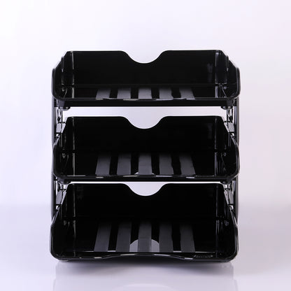 MAS Document trays 3 layer file basket file tray documents - No:823