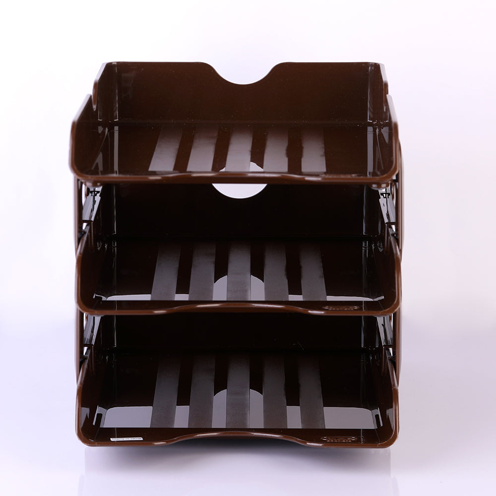 MAS Document trays 3 layer file basket file tray documents - No:823