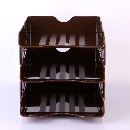 MAS Document trays 3 layer file basket file tray documents - No:823