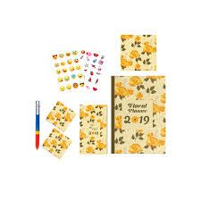 Floral Planner 2019-Brown