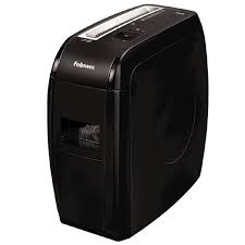 آلة تقطيع الورق الشخصية Fellowes Powershred 21Cs ذات القطع المتقاطع لـ 12 ورقة مع نظام SafeSense 