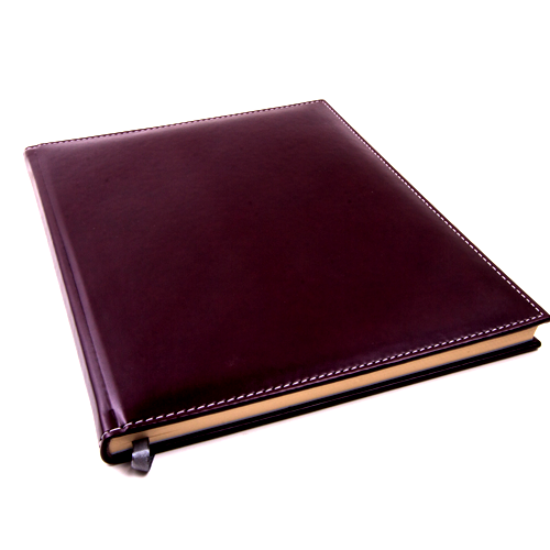 اسبوعيه A4 جلد فاخر - بدون تاريخ