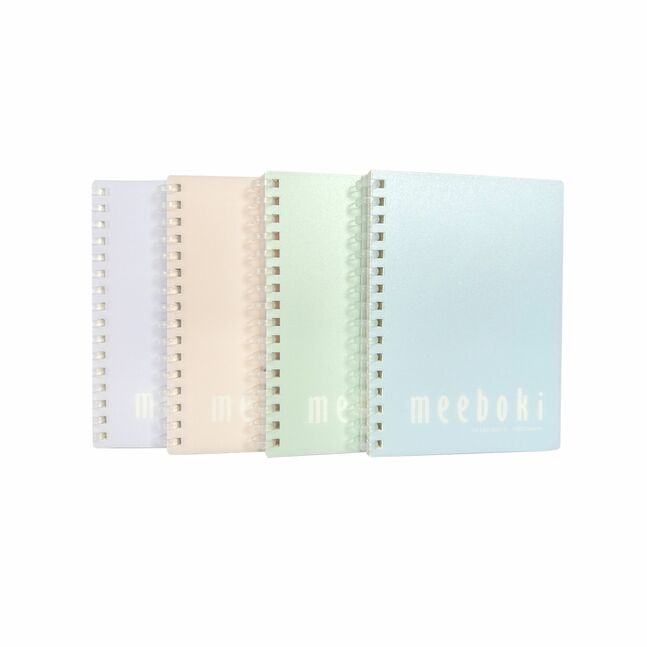 M&G Chenguang Spiral Notebook, A6 Compact 80-Page Small Squares Journal for Notes - 1pcs - No:APNDD011