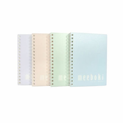 M&G Chenguang Spiral Notebook, A6 Compact 80-Page Small Squares Journal for Notes - 1pcs - No:APNDD011