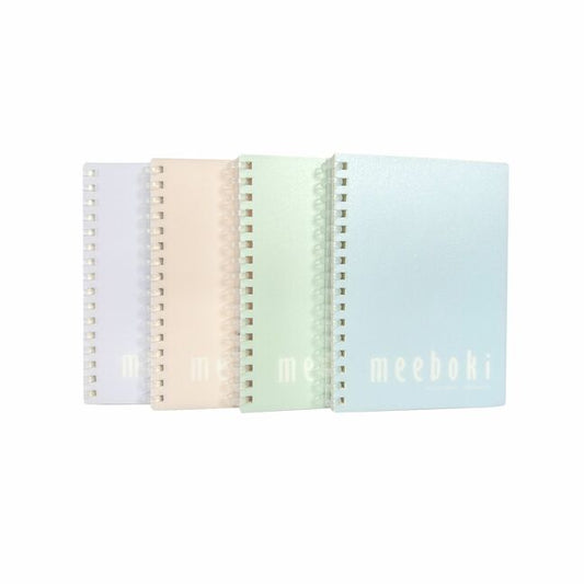 M&G Chenguang Spiral Notebook, A6 Compact 80-Page Small Squares Journal for Notes - 1pcs - No:APNDD011