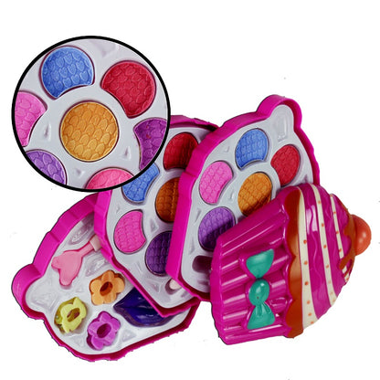Girl Fashion Makeup Case Pretend Toy Make Up Case Kit - No: V82887A