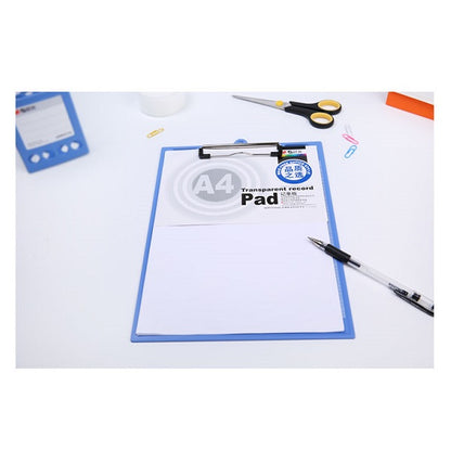 M&G  Chenguang A4 Note Board Vertical Plastic Clipboard -1pcs-No: ADM94510