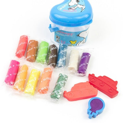 M&G Snoopy Modeling Clay 12Colours in Bucket No: AKE04040 - 1pcs