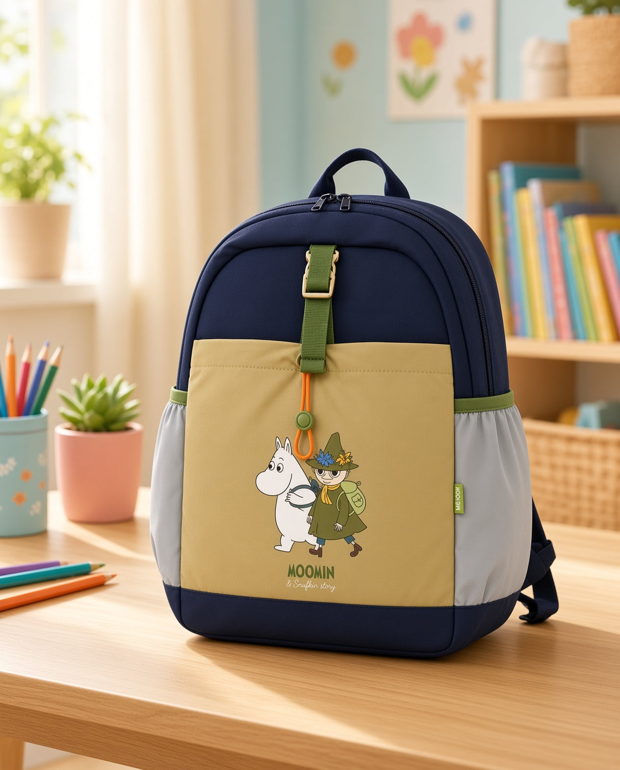 M&G Chenguang 13-Inch Kids Backpack – Moomin Design Lightweight School & Everyday Backpack - No: ABB904V829