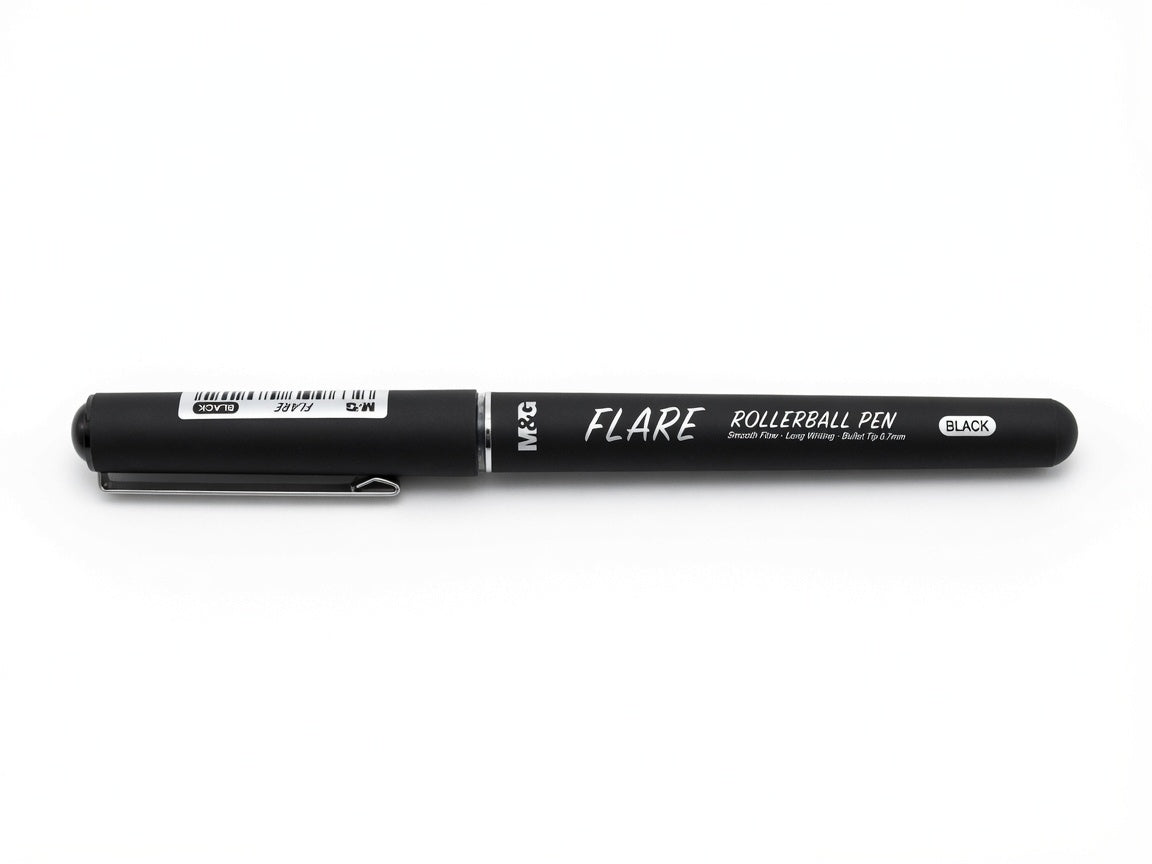 M&G Chenguang FLARE Rollerball Pen 0.7mm – Smooth Writing Gel Ink Pen | Blue, Black & Red - 1pcs - No: ARP50175