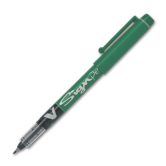 Pilot Wide Signature Pen Green