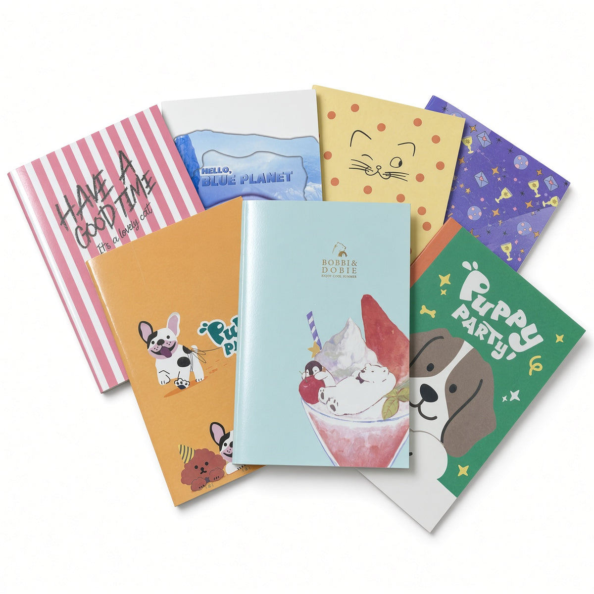 Yassin A4 Notebook 80 Sheets 60 GSM –  9 Lined Pages, Colorful Printed Covers, Assorted Designs - No: 1030