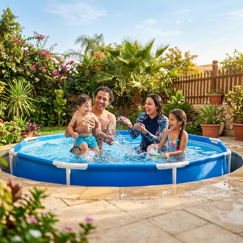 حمامات سباحة للعائلة - Family swimming pools