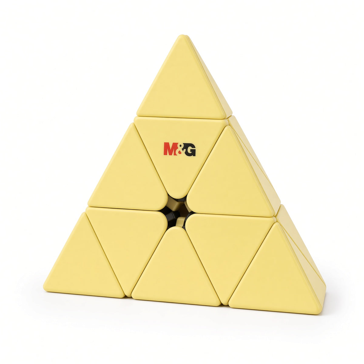M&G Chenguang Magic Cube Pyramid Puzzle – Triangular 3D Brain Teaser for Kids Ages 3+ – Colorful Educational Logic Toy - No: APK959X3
