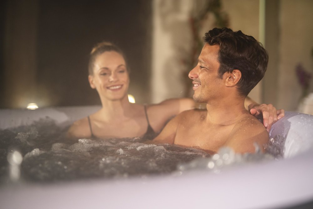 Bestway Aruba Airjet 3 Tropical Inflatable Spa Jacuzzi 170 x 66cm - 3 Seater - No:60061