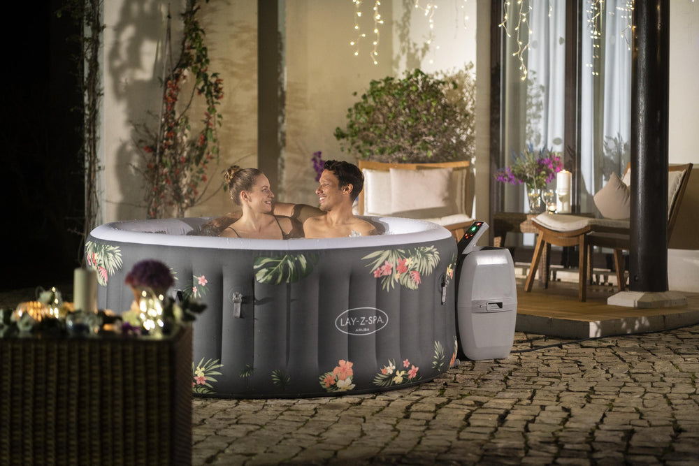 Bestway Aruba Airjet 3 Tropical Inflatable Spa Jacuzzi 170 x 66cm - 3 Seater - No:60061