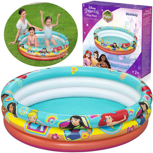 Bestway Inflatable pool Disney Princess Children's paddling pool 122x30cm - No:91099