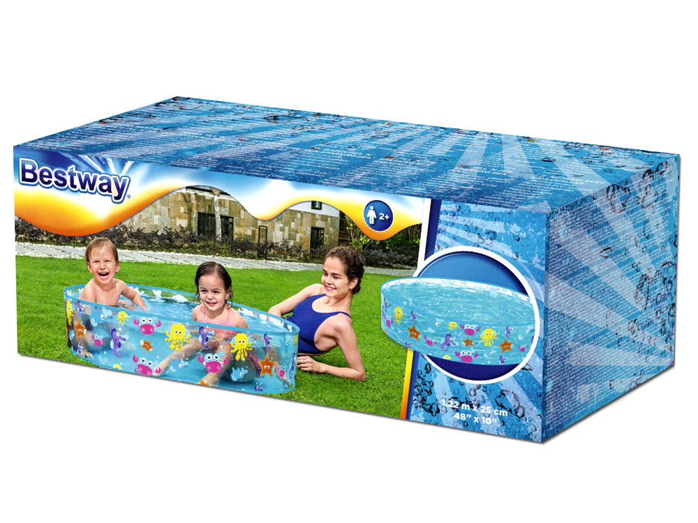 Bestway Fill'n'Fun Round Paddling Pool 122x25cm | 55028