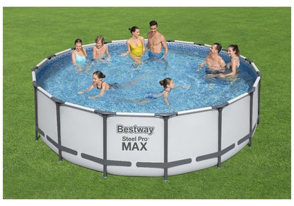 Bestway Frame pool Steel Pro Max Set 488x122 cm, with filter pump and accessories - No: 5612Z