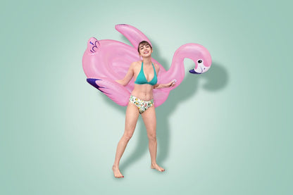 Bestway Inflatable swimming mattress Flamingo, 153 cm x 143 cm, load capacity up to 90 kg - No:41475