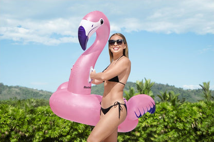 Bestway Inflatable swimming mattress Flamingo, 153 cm x 143 cm, load capacity up to 90 kg - No:41475