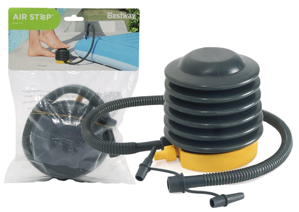 Bestway Air Step Piston Foot Pump 13cm with 3 interchangeable tips