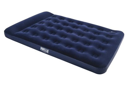 Bestway Air Mattress, Full Size with Built-In Foot Pump and Pillow 191cm * 137 * 22 cm - No:67225