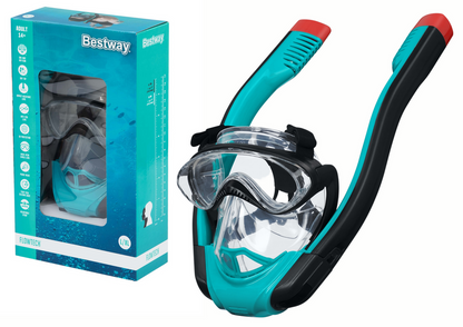 Bestway Hydro-pro seaclear flowtech snorkeling mask Full Face Snorkelling Mask. L/XL - No:24058