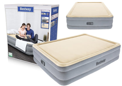 Bestway Tritech Airbed Queen matress, 203*152*46 cm - No:67486