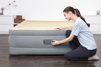 Bestway Tritech Airbed Queen matress, 203*152*46 cm - No:67486