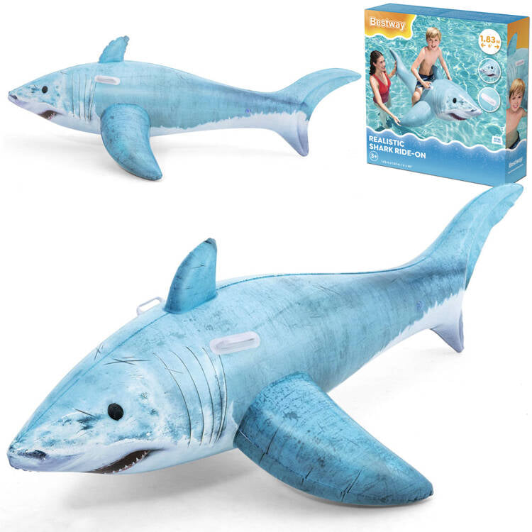 Bestway inflatable shark for swimming 183x102cm - No:41405