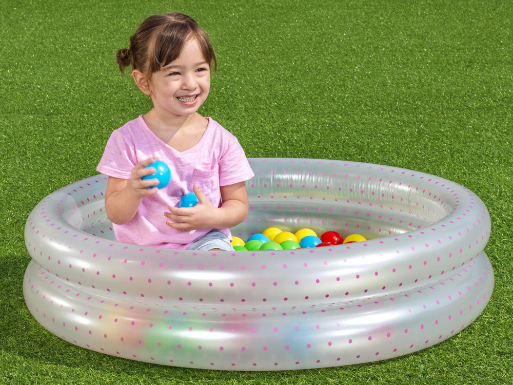 Bestway 2-Ring Ball Pit Play Pool with balls 91cm x 20cm + 50 balls - No:51141