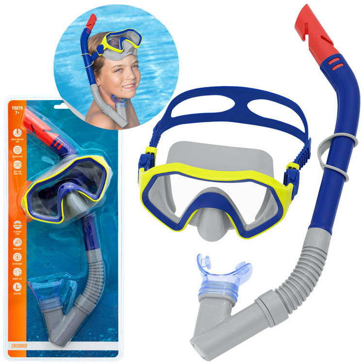 Bestway Crusader snorkel mask for diving - No:24025