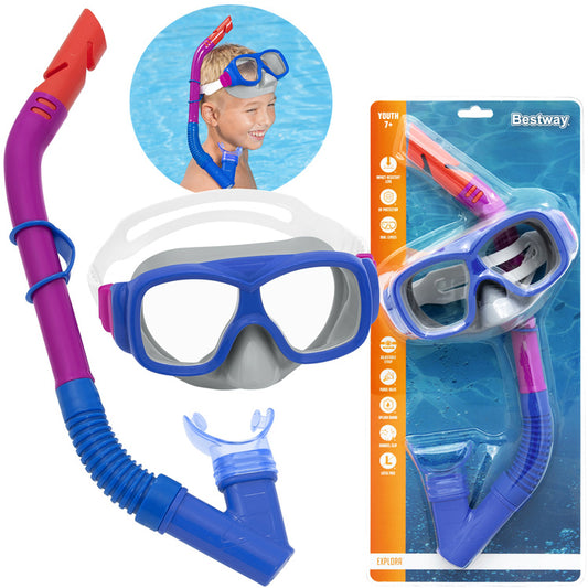 Bestway Snorkel Mask Set Hydro-Swim Pike Set - +7 years - No:24032