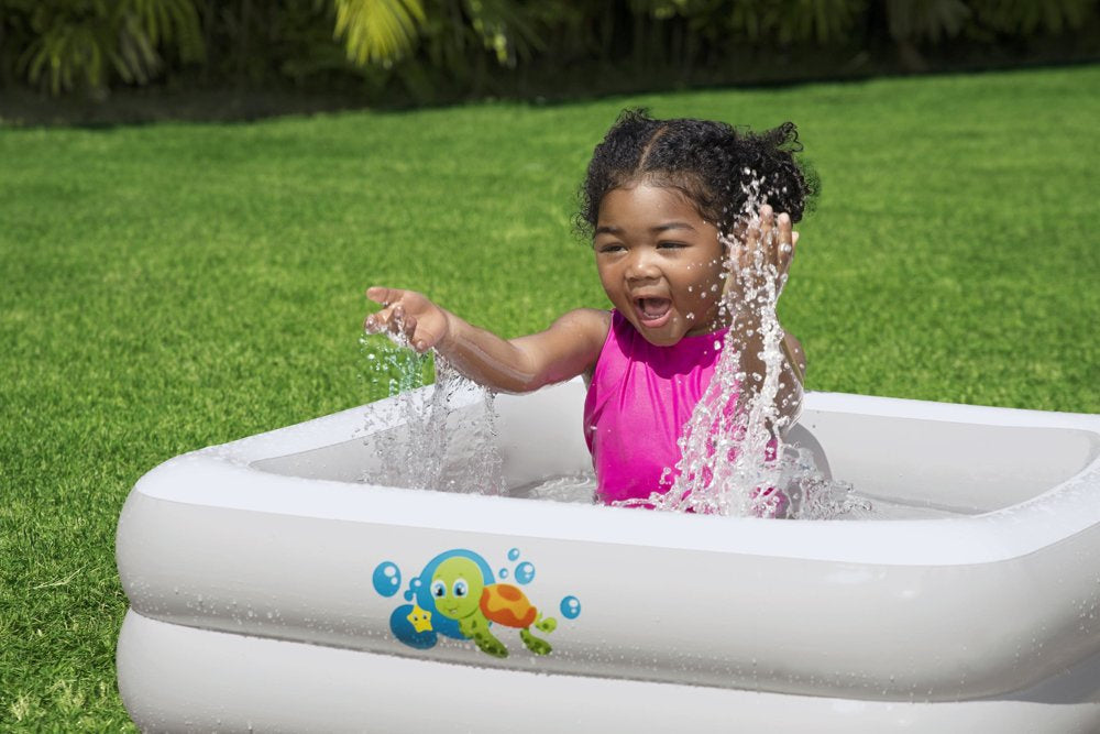 Bestway Inflatable Paddling Pool Baby Tub 86 x 86 x 25 cm No: 51116