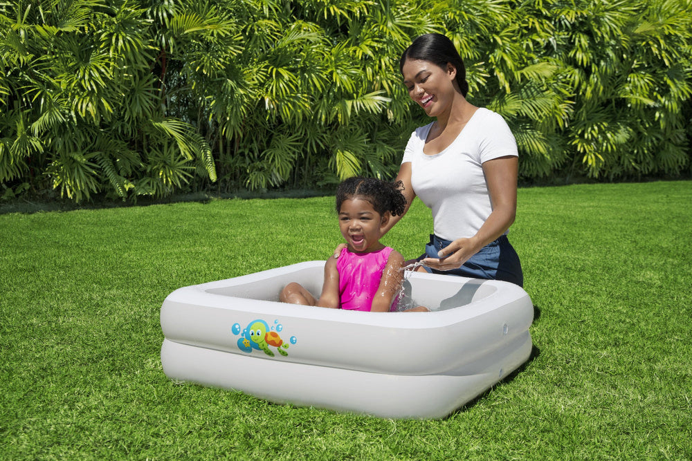 Bestway Inflatable Paddling Pool Baby Tub 86 x 86 x 25 cm No: 51116
