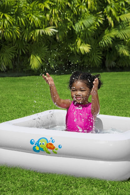 Bestway Inflatable Paddling Pool Baby Tub 86 x 86 x 25 cm No: 51116