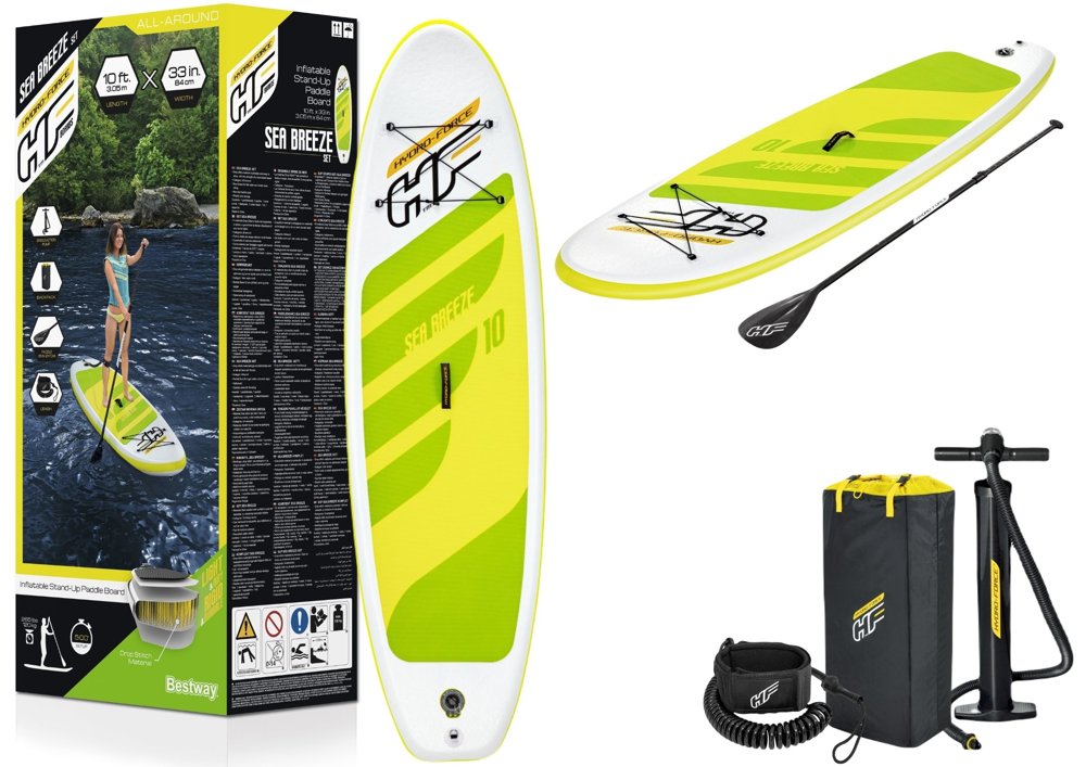 Bestway Sea Breeze Set Inflatable Surfboard 305*84*12cm - No:65340