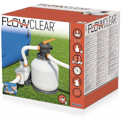 Bestway Flowclear 3000 gal Sand Filter Sand filter pump 9841l/H - No:58486